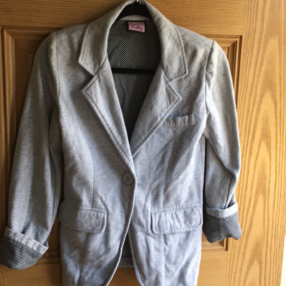 Sweater blazer